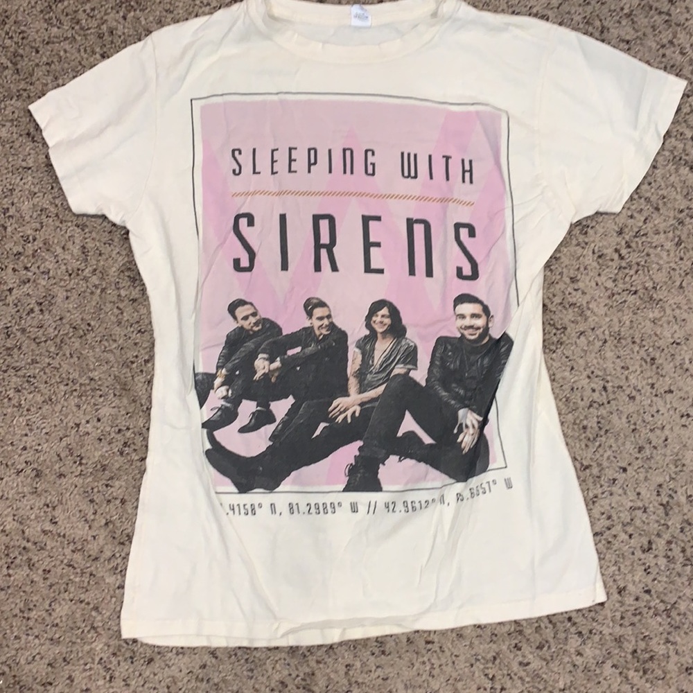 Sleeping With Sirens Photo Girls T-Shirt - Picture 2 of 2